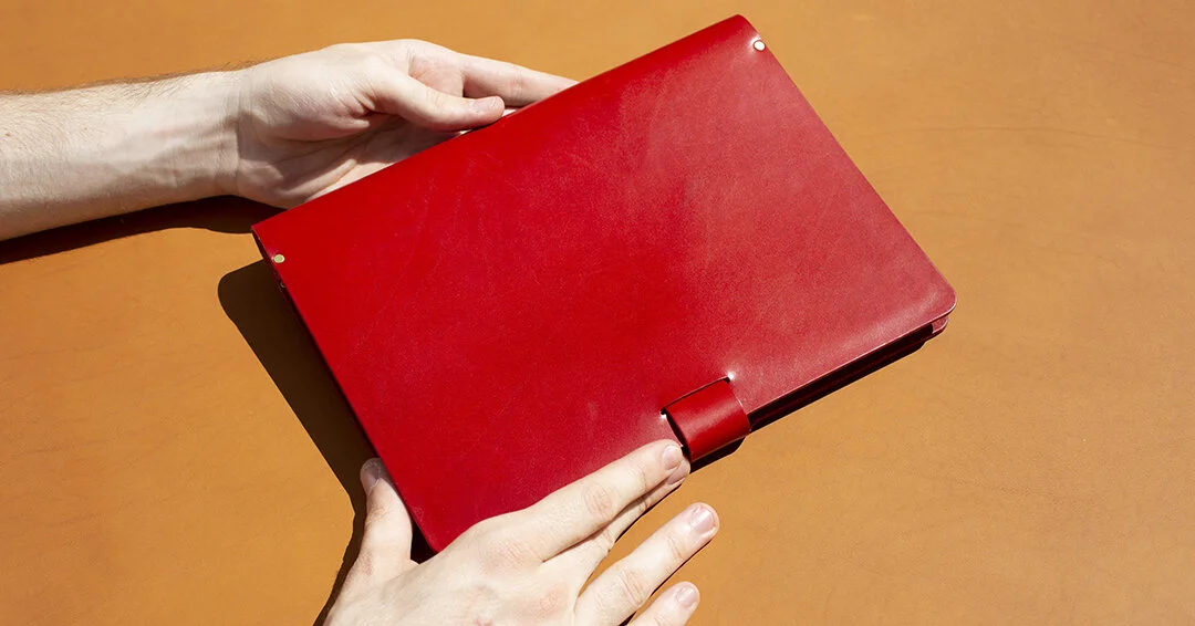 Notebook Size XL Red — Lucas de Staël